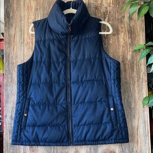 Old Navy Navy Blue Puffer Vest